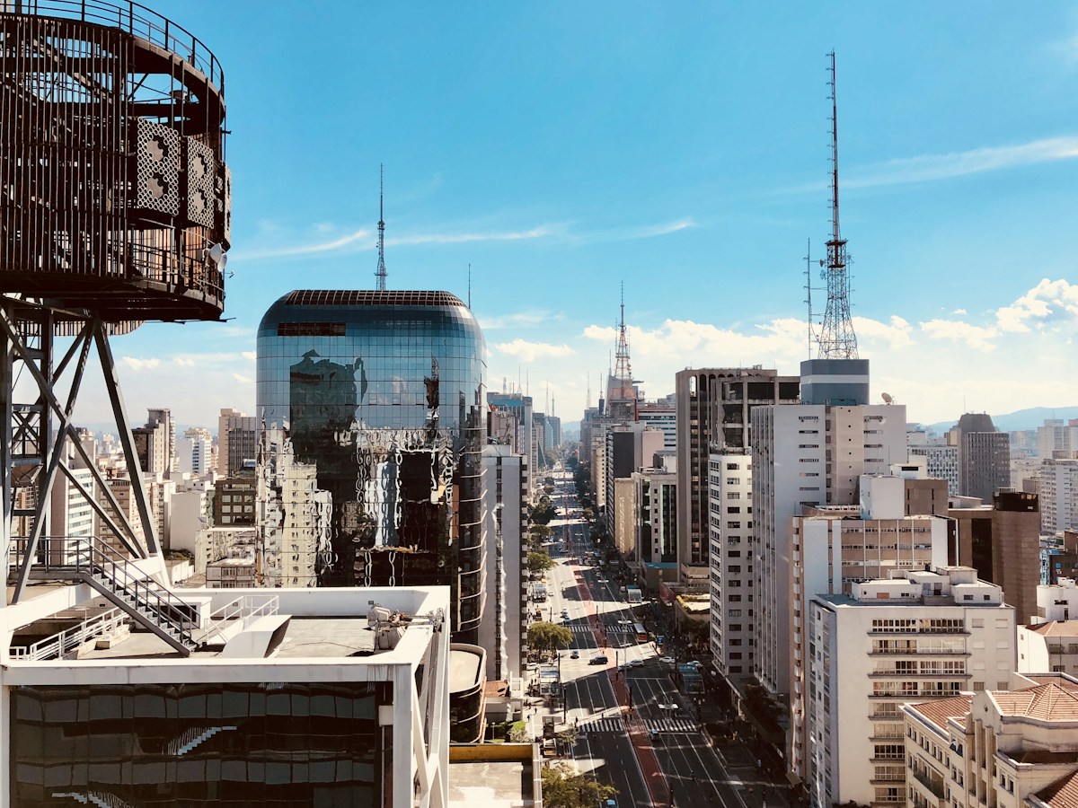 São Paulo urban skyline